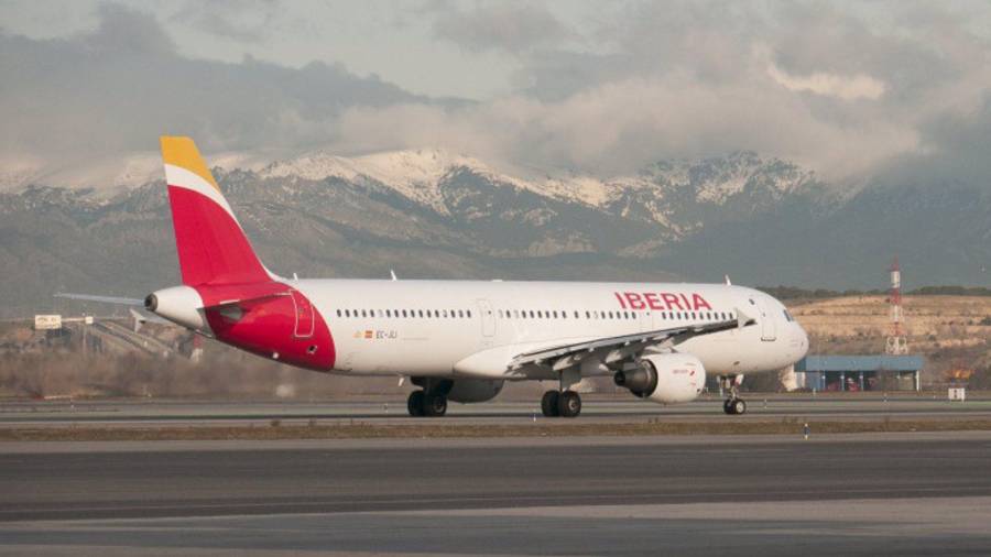 En la foto de archivo, avión de Iberia. FOTO: IBERIA