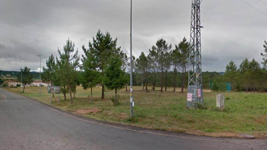 Zona hípica y para béisbol de Porto Avieira en torno a la que se hará el área deportiva. Foto: MG