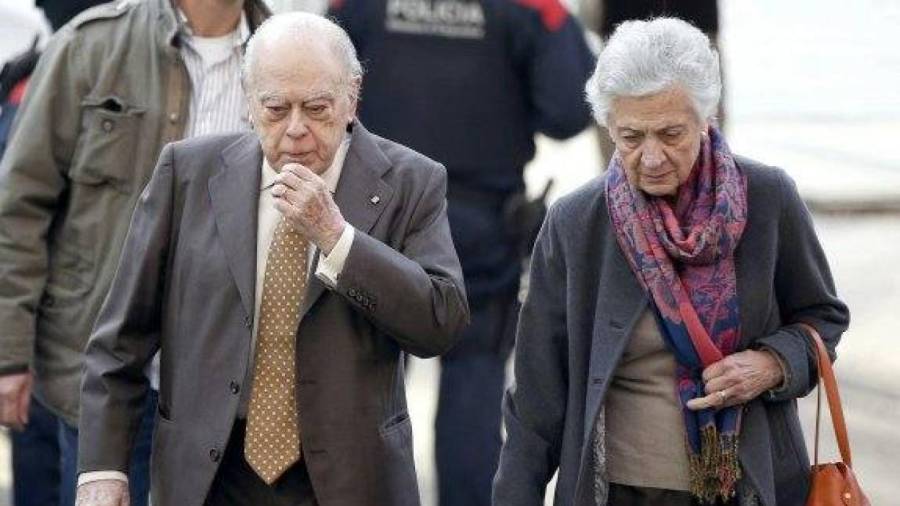 Marta Ferrusola y Jordi Pujol en una foto de archivo. EFE