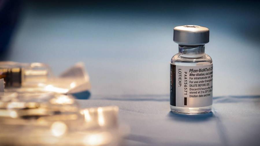 Vacina de Pfizer. EFE
