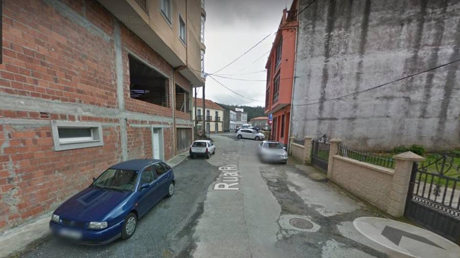 Rúa Río do Cura, de A Ponte do Porto. Foto: Google Maps