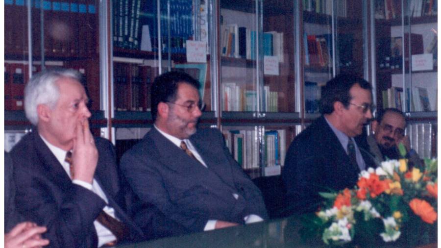 Manuel Quintans (izq.) y Luis Alonso Girgado (2º drcha.)