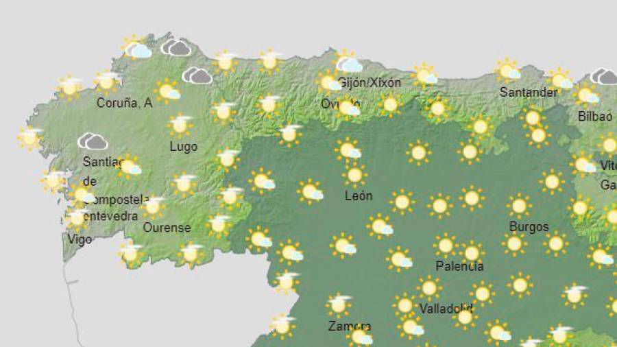 Temperaturas superiores a lo normal en la Península y Baleares