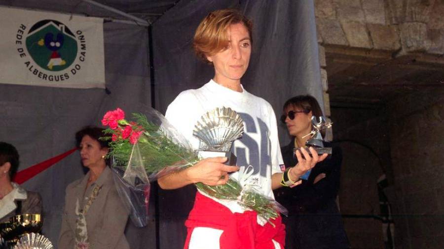 Esther Pedrosa agardou ata 1990 para gañar. (Fuente, El Correo Gallego)