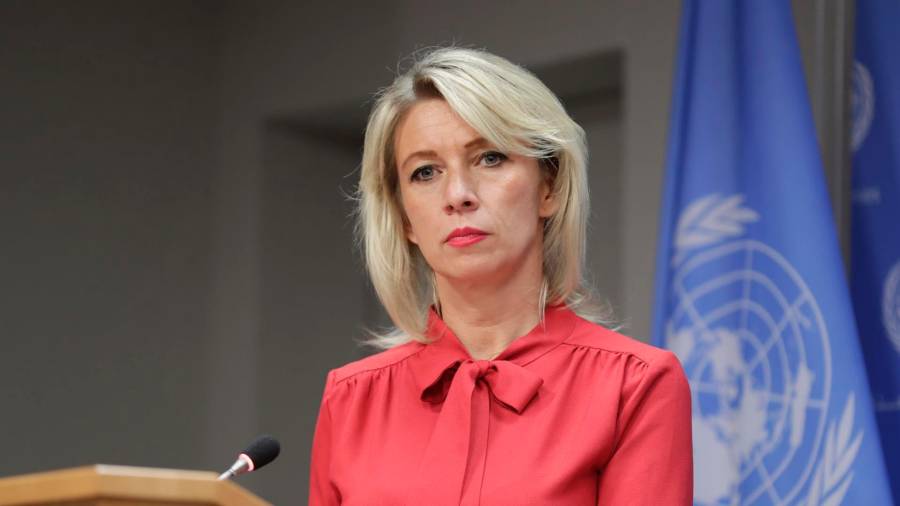 La portavoz del Ministerio de Asuntos Exteriores de Rusia, Maria Zajarova. FOTO: LUIZ RAMPELOTTO