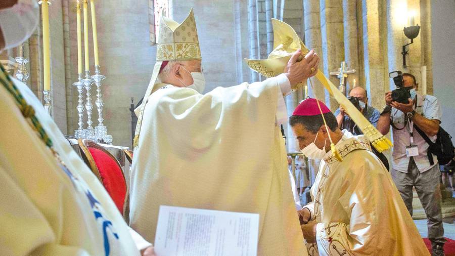 Monseñor García afronta con ilusión su nuevo reto gallego