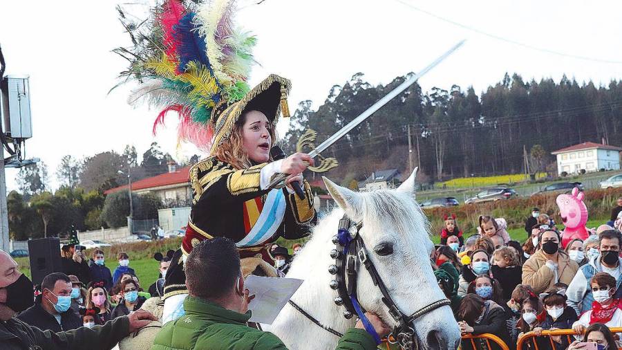 Sergude e Lestedo, no concello de Boqueixón, recuperaron os seus tradicionais atranques. Foto: C. B.