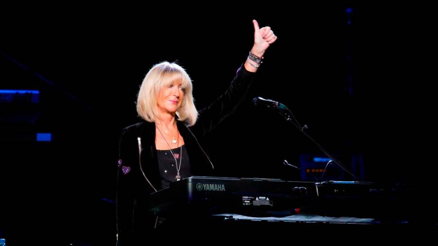 La vocalista y teclista de Fleetwood Mac, Christine McVie. FOTO: CHRIS PUTNAM