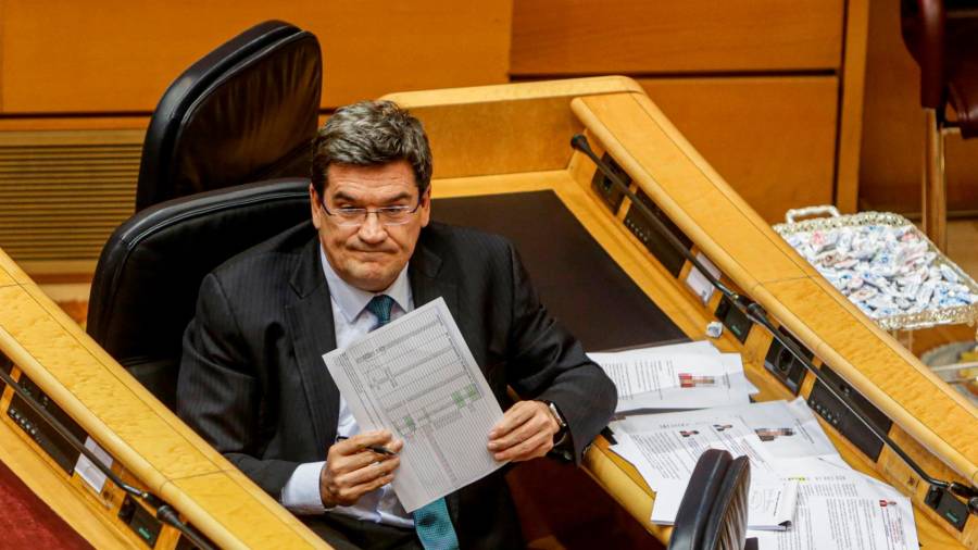 El Ministro de Inclusión, Seguridad Social y Migraciones, José Luis Escrivá, en una imagen de archivo. FOTO: Ricardo Rubio - Europa Press