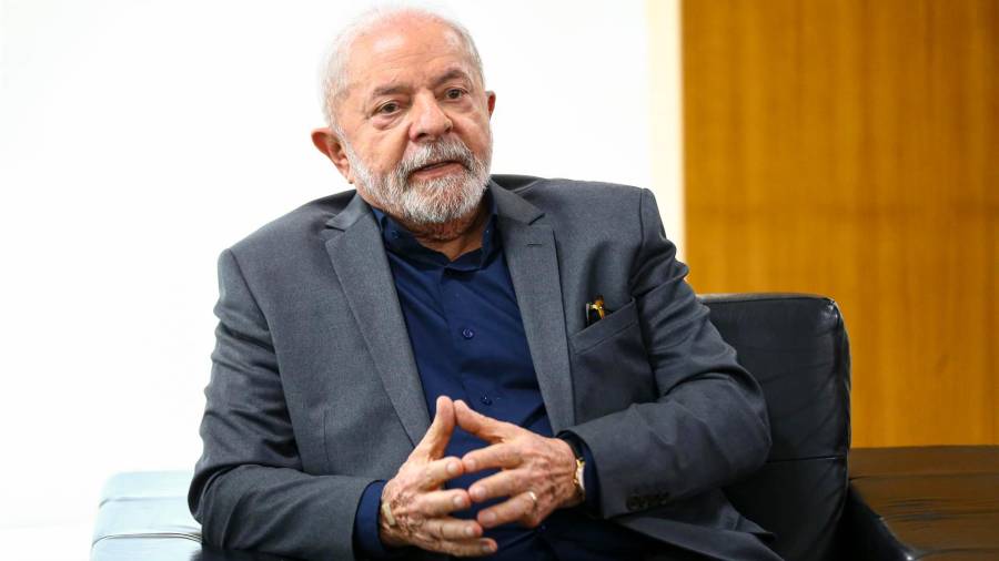 El Presidente de Brasil, Luiz Inácio Lula da Silva, en el Palacio de Planalto, Brasilia. FOTO: Marcelo Camargo