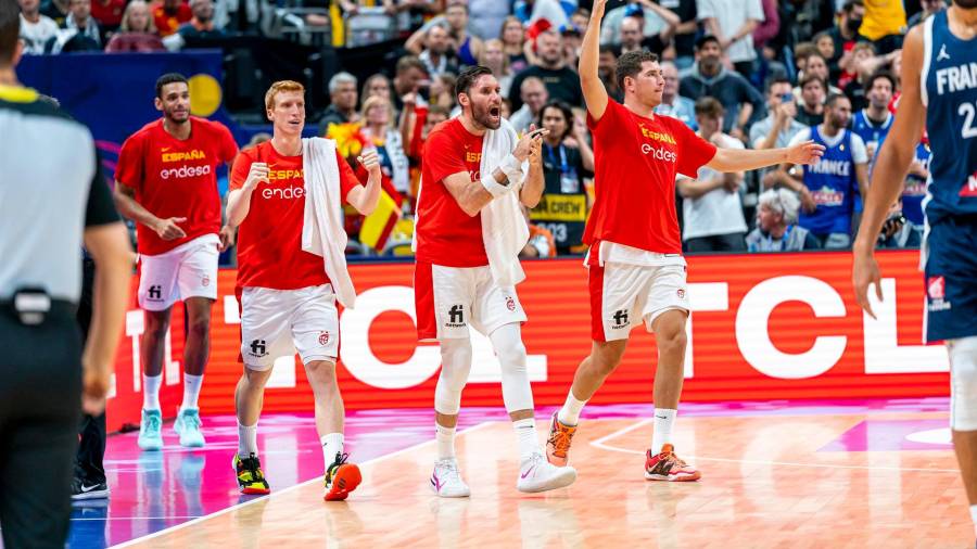 La selección española en el Eurobasket 2022. - ALBERTO NEVADO / FEB
