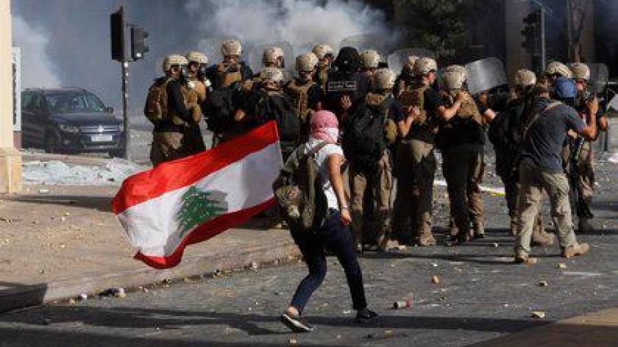 El Líbano conmemora el primer aniversario de las protestas que tumbaron a su Gobierno