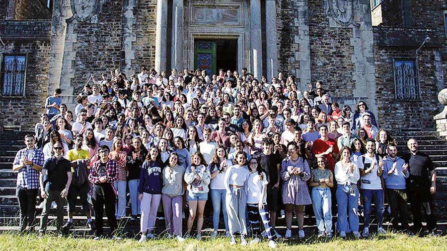 Más de cuatrocientos jóvenes gallegos participarán como voluntarios en la organización de la Peregrinación Europea de Jóvenes, que tendrá lugar en agosto. Foto: Pastoral Santiago