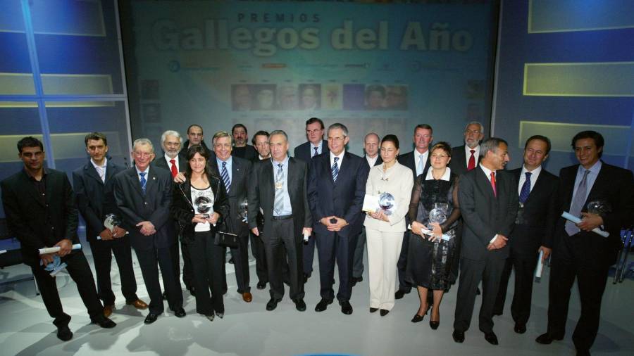 2005. EL RELEVANTE EMPRESARIO Manuel Jove Capellán protagonizó la entrega de la décimo sexta edición de los premios. Foto: ECG