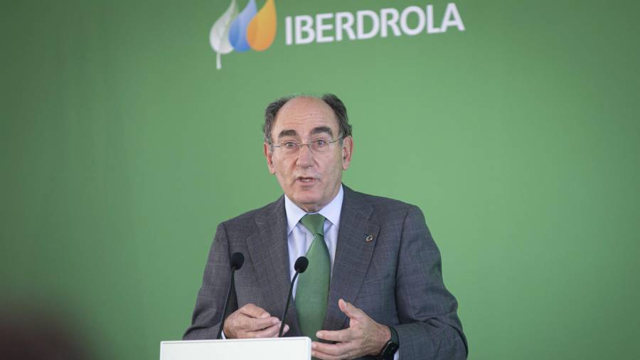 El presidente de Iberdrola, Ignacio Sánchez Galán, en una foto de archivo. MARÍA JOSÉ LÓPEZ/EUROPA PRESS