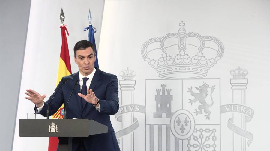 El presidente del Gobierno, Pedro Sánchez, en una foto de archivo. EUROPA PRESS/EDUARDO PARRA