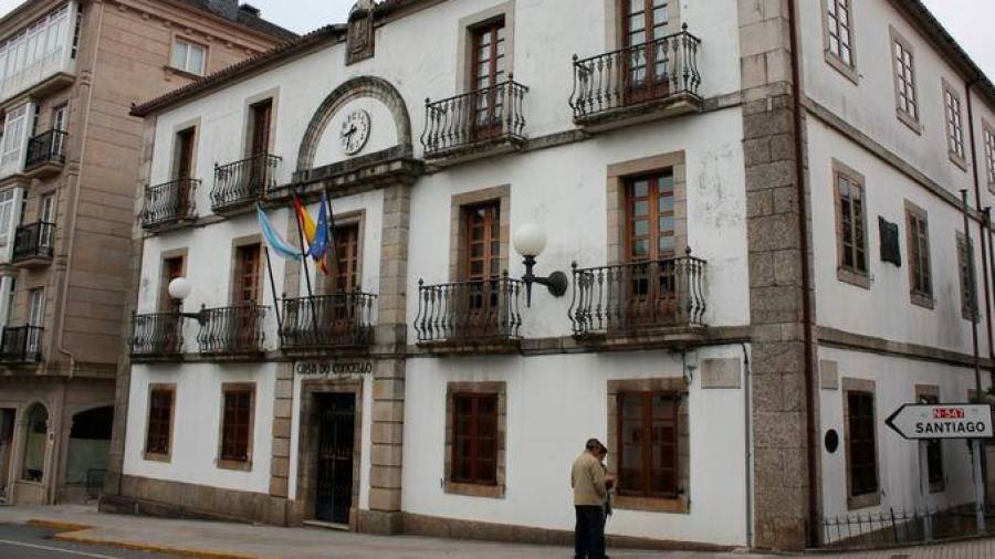 Imaxe da casa do concello de Arzúa. Foto: AMC Santiago