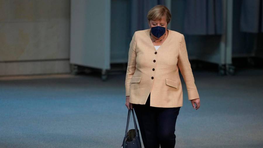 Angela Merkel, canciller de Alemania. FOTO: Kay Nietfeld