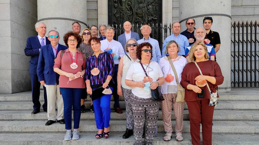 Ceremonia xacobea en Madrid para iniciar el Camino