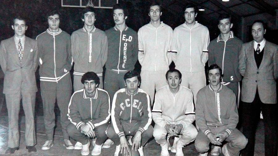 Galicia en los Juegos del Cantábrico de 1969. Foto: Almara