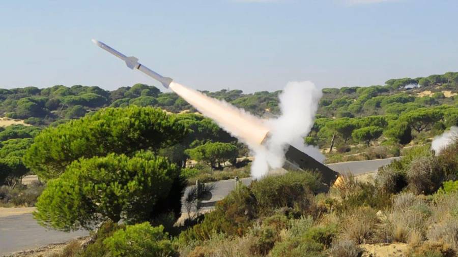 Sistema Aspide del Ejército del Aire y del Espacio de España. FOTO: MINISTERIO DE DEFENSA