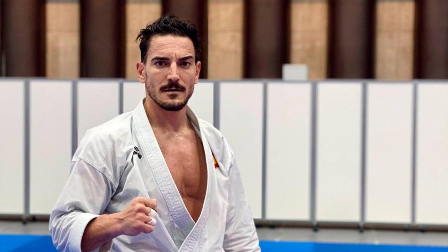 El karateca español Damián Quintero. Foto: COE