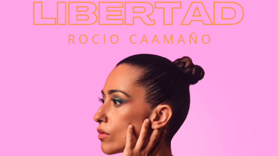 Portada de ‘Libertad’ el nuevo trabajo musical de Rocío Caamaño. Foto: Ana C. Mejía