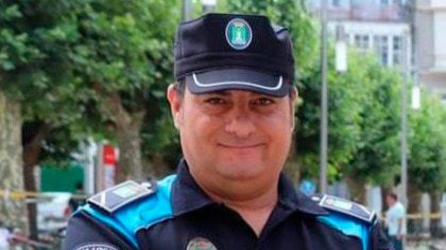Manuel García Leal, agente de la Policía Local de Cee. Foto: Concello de Cee