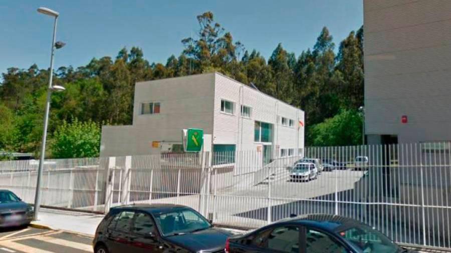 Cuartel de la Guardia Civil en la localidad de O Milladoiro. Foto: MG