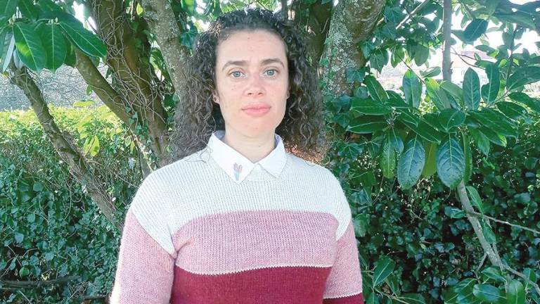 Cristina Blanco, diagnosticada de endometriose en febreiro de 2020. Foto: Gallego.