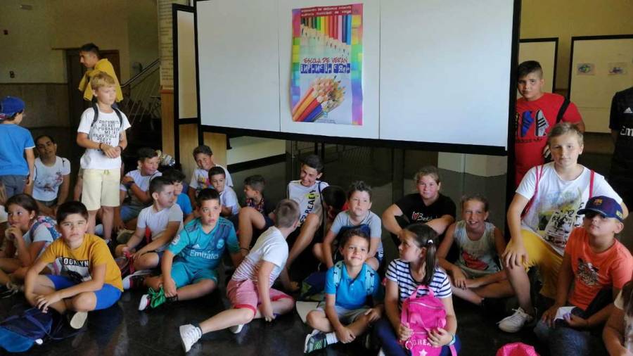 A Escola de Verán promove a igualdade de xénero entre os nenos e mozos participantes