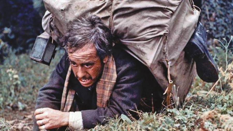 José Luis López Vázquez interpretou a Benito Freire, personaxe inspirada en Romasanta, no filme de Pedro Olea ‘El bosque del lobo’ (1970).