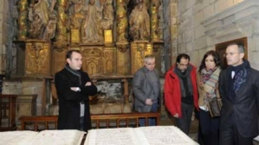 Cultura restaurará el retablo de San Ildefonso de la iglesia de Iria