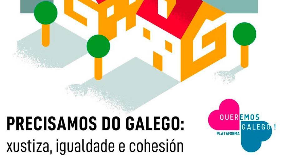 Queremos Galego llama “desconfinar” la lengua este domingo a través de las redes y los balcones
