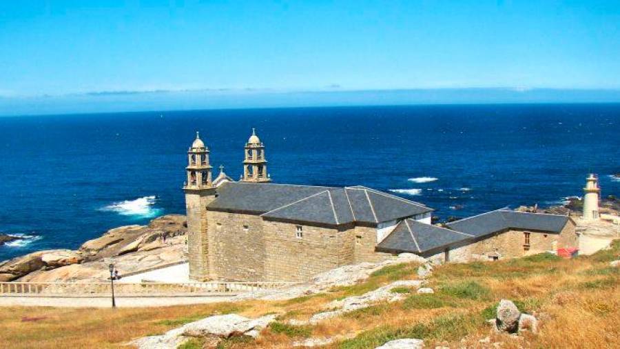 Santuario de A Virxe da Barca, en Muxía, uno de los que será objeto de actuación. Foto: Concello de Muxia