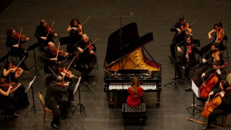 Imaxe de arquivo dun concerto da Orquestra de Cámara Galega. Foto: OCG