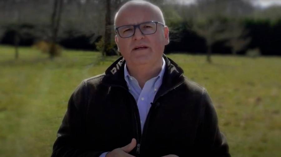 Captura tomada del vídeo de Manuel Baltar ‘Comecemos de novo’. Foto: Diputación de Ourense