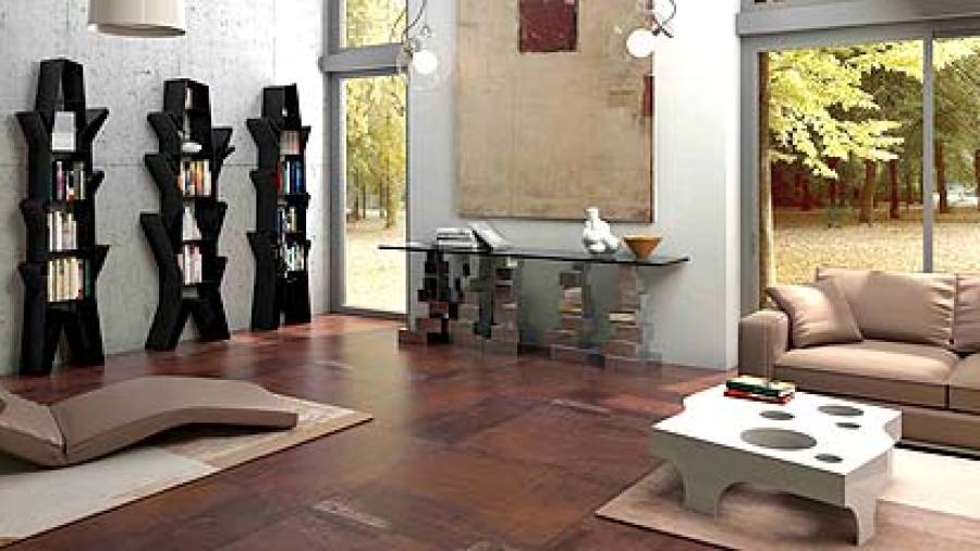 De Vimianzo al salón de París con muebles de alto diseño en acero
