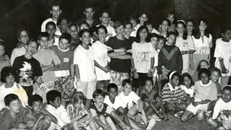 ...Cuando en 1992 comenzó el programa Vacaciones en Paz para que las familias acogieran a niños saharauis