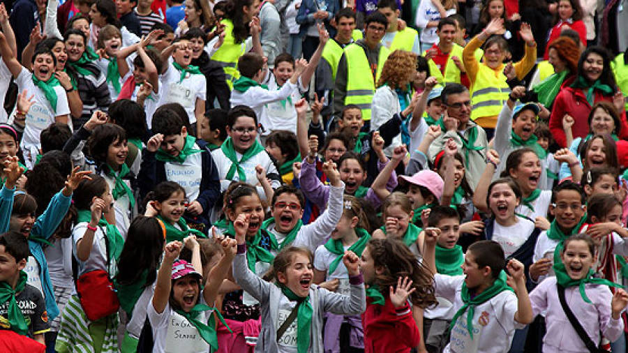 Cuatro mil corredores en lengua gallega