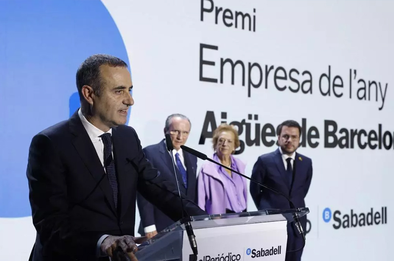 Aigües de Barcelona gana el premio Empresa de l'Any 2023