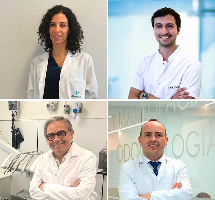 De izquierda a derecha: Dra. Ana Soriano, Dr. Francesc Durán, Dr. Juan José Ruiz Masera y Dr. Pedro Losa.